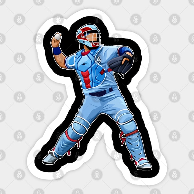 Jose Trevino #23 Throw Pitches Sticker by GuardWall17